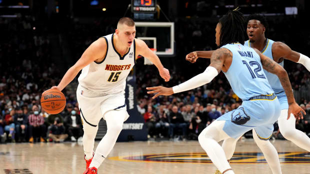 Denver Nuggets center Nikola Jokić and Memphis Grizzlies guard Ja Morant